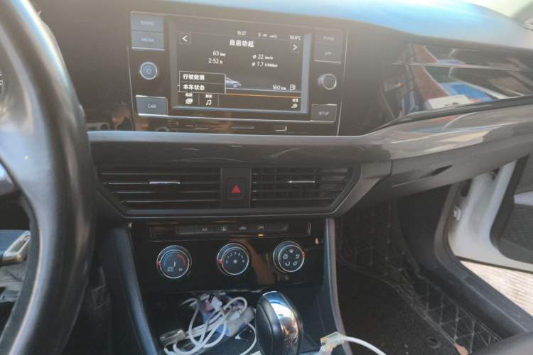 Used Volkswagen Bora 2019 Revised Version 1.5L Automatic Comfort Edition China VI Standard Audio And AC Panel