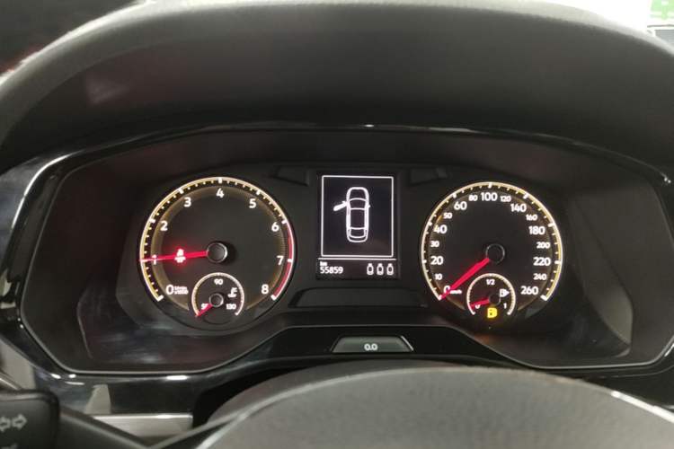 Used Volkswagen Bora 2019 Revised Version 1.5L Automatic Comfort Edition China VI Standard Instrument Cluster