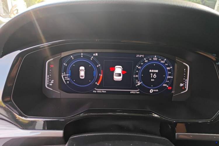 Used Volkswagen Bora 2019 Revised Version 1.5L Manual Comfort Edition China VI Standard Instrument Cluster