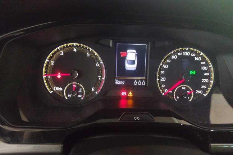 Used Volkswagen Bora 2019 Revised Version 280TSI DSG Luxury Edition China VI Standard Instrument Cluster