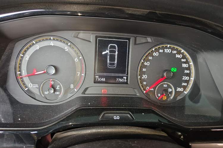 Used Volkswagen Bora 2019 Revised Version 1.5L Automatic Comfort Edition China VI Standard Instrument Cluster