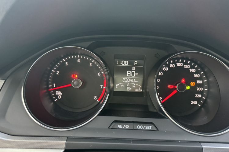 Used Volkswagen Bora 2019 Facelift Bora·Legend 1.5L Automatic Fashion Edition China VI Standard Odometer Close Up