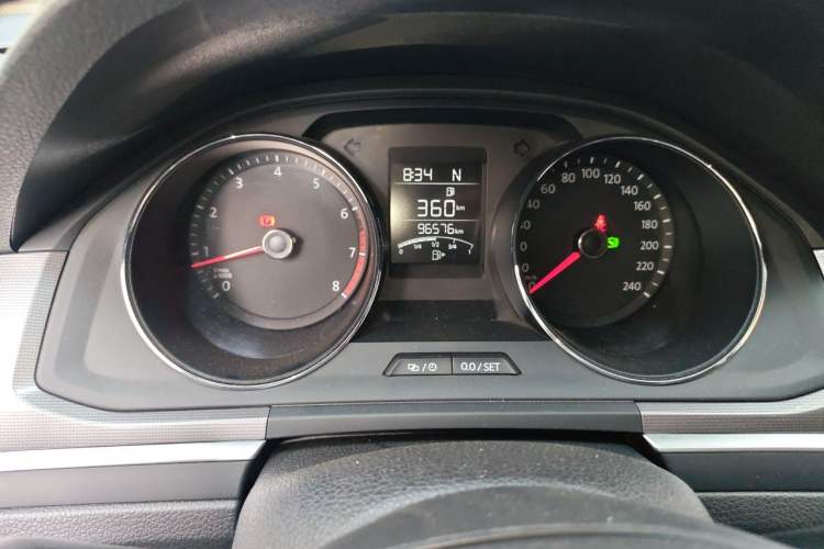 Used Volkswagen Bora 2019 Bora·Legend 1.5L Automatic Fashion Edition China VI Standard Odometer Close Up