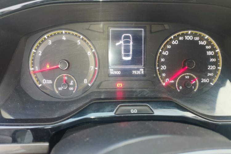 Used Volkswagen Bora 2019 Revised Version 1.5L Automatic Comfort Edition China VI Standard Odometer Close Up