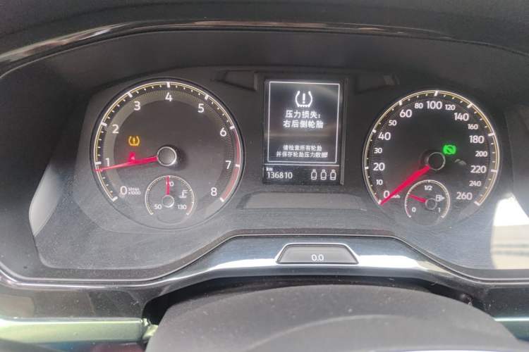 Used Volkswagen Bora 2019 Revised Version 1.5L Automatic Elite Edition China V Standard Odometer Close Up