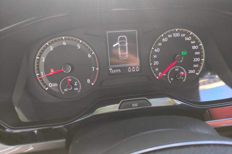 Used Volkswagen Bora 2019 Revised Version 280TSI DSG Elite Edition China VI Standard Odometer Close Up