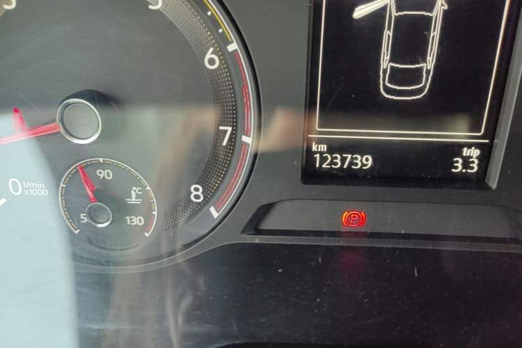 Used Volkswagen Bora 2019 Revised Version 1.5L Automatic Elite Edition China VI Standard Odometer Close Up