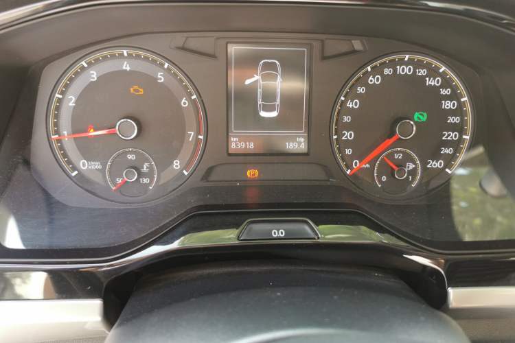 Used Volkswagen Bora 2019 Revised Version 1.5L Automatic Fashionable Style China VI Odometer Close Up