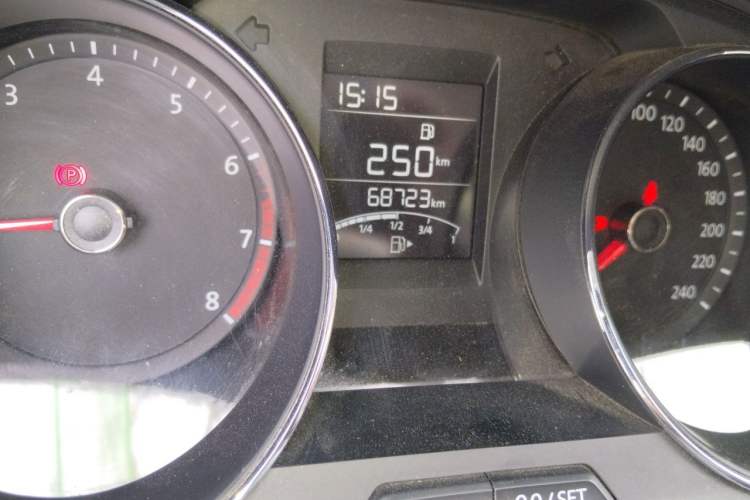 Used Volkswagen Bora 2019 Bora Legend 1.5L Manual Fashion Edition China VI Standard Odometer Close Up