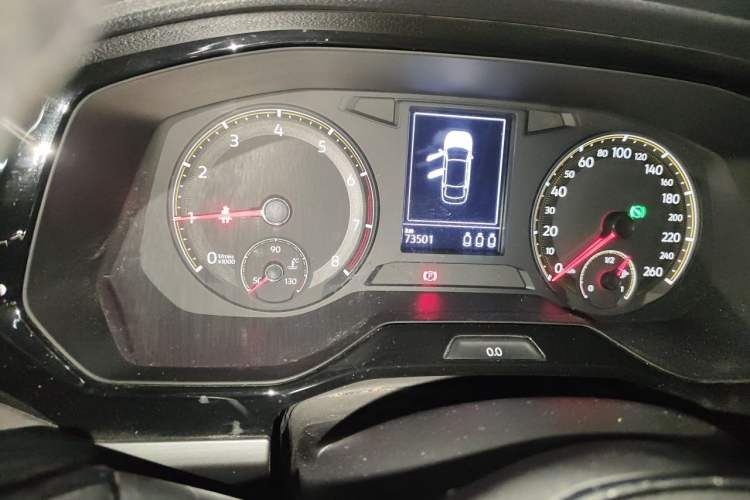 Used Volkswagen Bora 2019 Revised Version 1.5L Automatic Comfort Edition China VI Standard Odometer Close Up