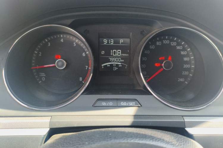 Used Volkswagen Bora 2019 Facelift Bora·Legend 1.5L Automatic Fashion Edition China VI Standard Odometer Close Up