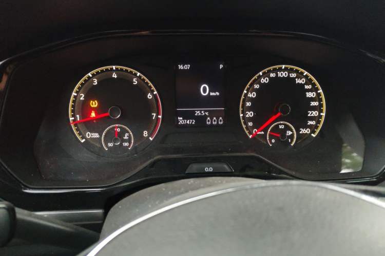 Used Volkswagen Bora 2019 1.5L Automatic Elite Version Odometer Close Up