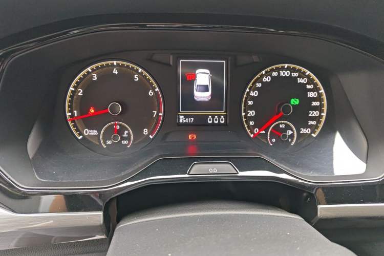 Used Volkswagen Bora 2019 Revised Version 280TSI DSG Luxury Edition China VI Standard Odometer Close Up