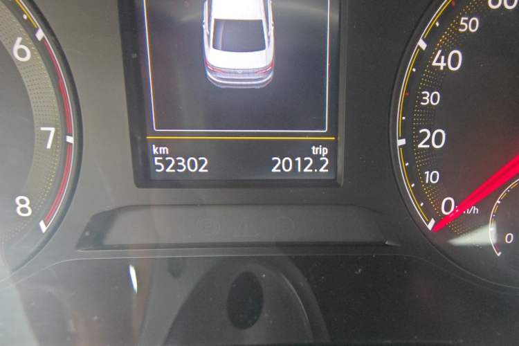 Used Volkswagen Bora 2019 Revised Version 280TSI DSG Luxury Edition China VI Standard Odometer Close Up