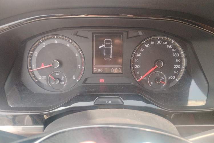 Used Volkswagen Bora 2019 1.5L Automatic Comfort Model Odometer Close Up