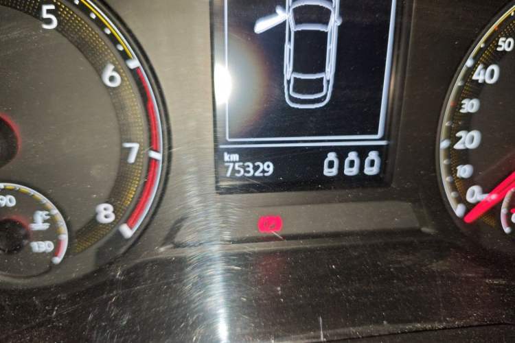 Used Volkswagen Bora 2019 Revised Version 1.5L Automatic Comfort Edition China VI Standard Odometer Close Up