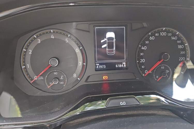 Used Volkswagen Bora 2019 Revised Version 1.5L Automatic Fashionable Style China VI Odometer Close Up