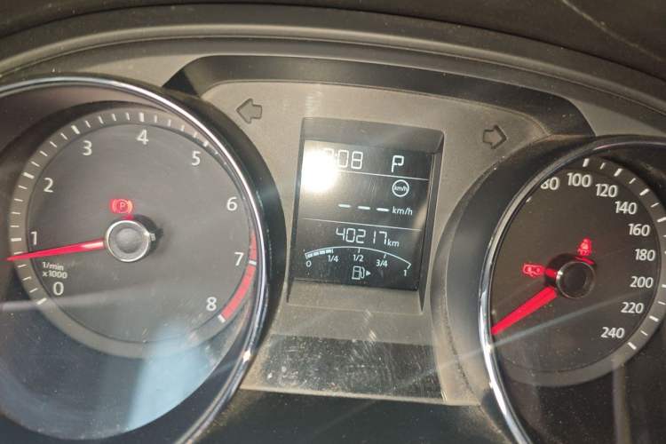Used Volkswagen Bora 2019 Bora·Legend 1.5L Automatic Leading Model China V Emission Standard Odometer Close Up