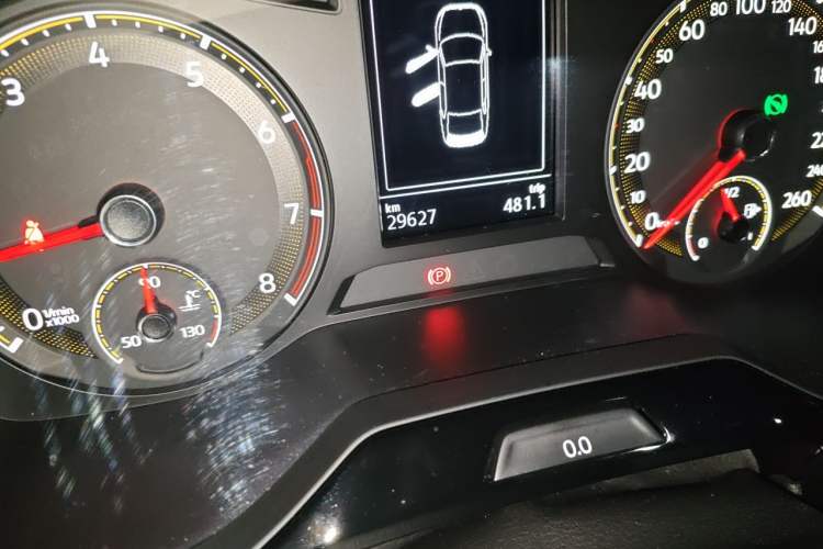 Used Volkswagen Bora 2019 Revised Version 1.5L Automatic Elite Edition China VI Standard Odometer Close Up