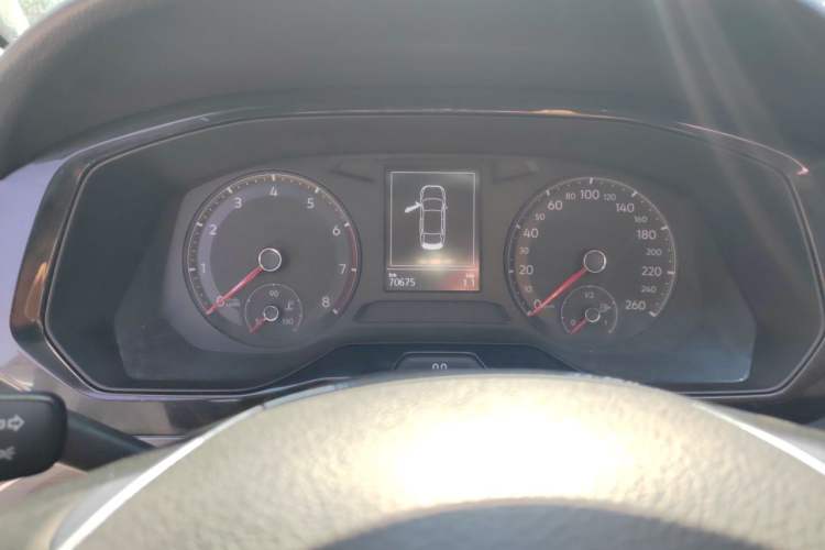 Used Volkswagen Bora 2019 Revised Version 1.5L Automatic Comfort Edition China V Standard Odometer Close Up