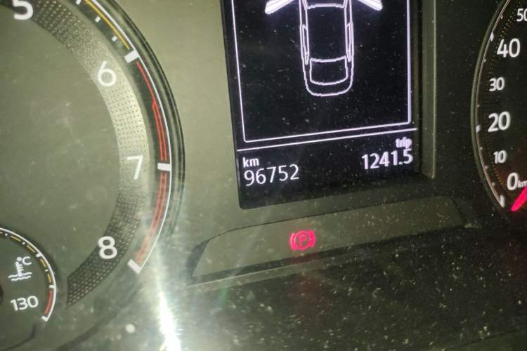 Used Volkswagen Bora 2019 Revised Version 280TSI DSG Elite Edition China VI Standard Odometer Close Up
