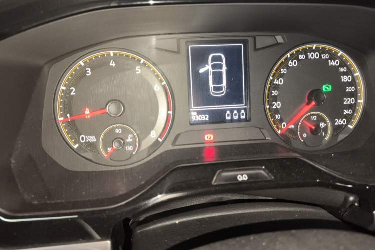 Used Volkswagen Bora 2019 Revised Version 1.5L Automatic Elite Edition China VI Standard Odometer Close Up