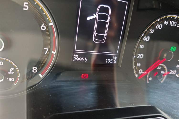 Used Volkswagen Bora 2019 Revised Version 1.5L Automatic Fashionable Style China VI Odometer Close Up