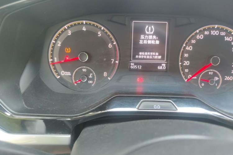 Used Volkswagen Bora 2019 1.5L Automatic Fashion Model Odometer Close Up