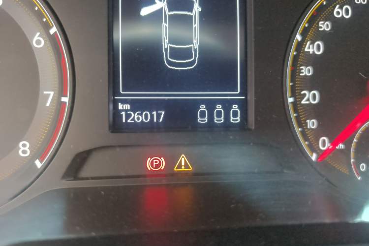Used Volkswagen Bora 2019 280TSI DSG Elite Model Odometer Close Up