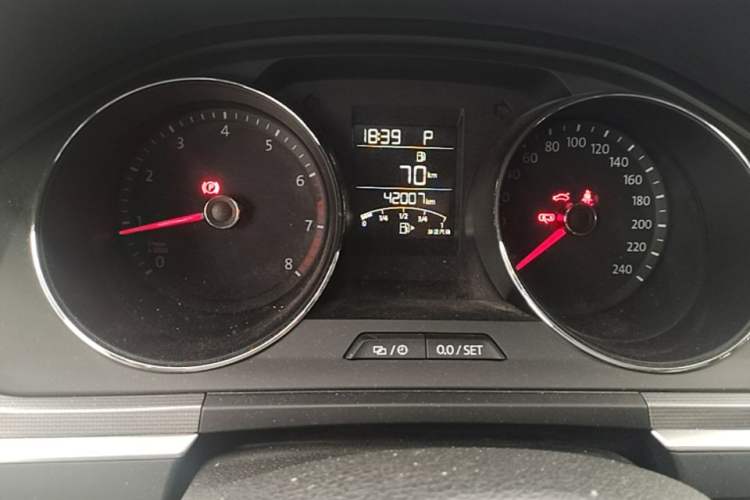 Used Volkswagen Bora 2019 Facelift Bora·Legend 1.5L Automatic Fashion Edition China VI Standard Odometer Close Up