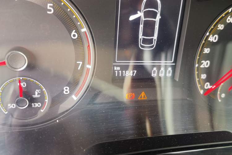 Used Volkswagen Bora 2019 Revised Version 1.5L Automatic Elite Edition China VI Standard Odometer Close Up