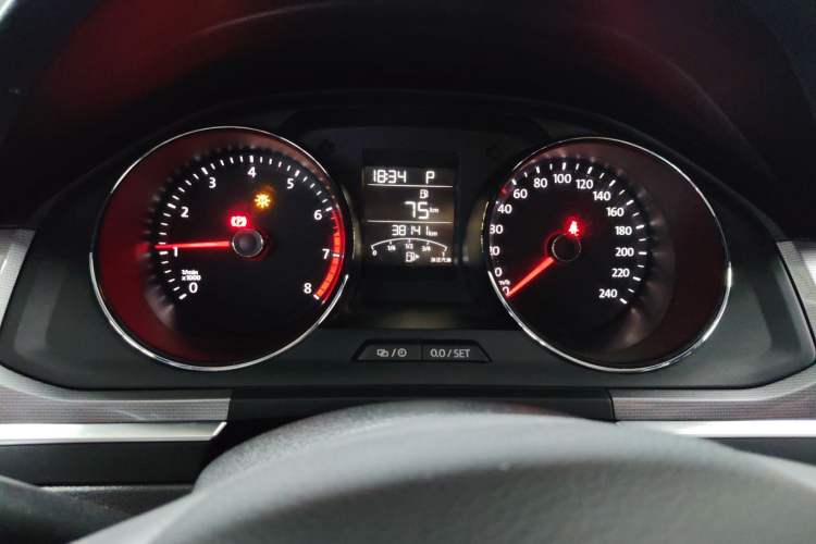 Used Volkswagen Bora 2019 Facelift Bora·Legend 1.5L Automatic Fashion Edition China VI Standard Odometer Close Up