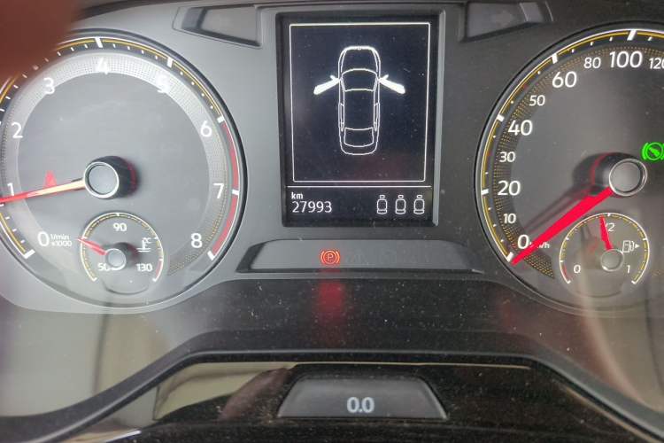 Used Volkswagen Bora 2019 Revised Version 1.5L Automatic Elite Edition China VI Standard Odometer Close Up