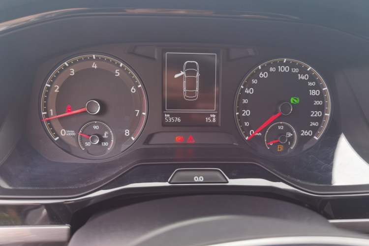 Used Volkswagen Bora 2019 1.5L Automatic Elite Version Odometer Close Up