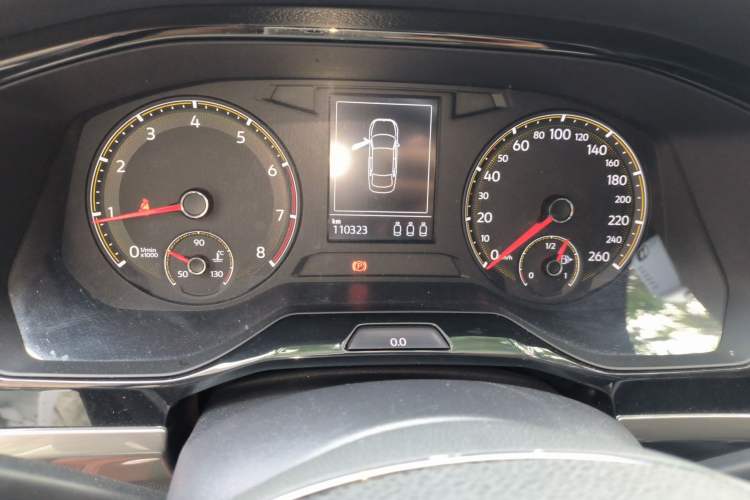Used Volkswagen Bora 2019 Revised Version 1.5L Automatic Elite Edition China VI Standard Odometer Close Up