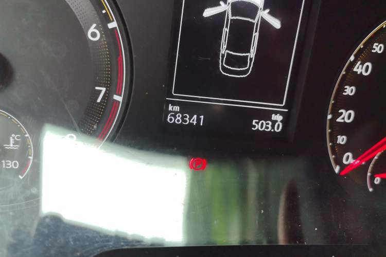 Used Volkswagen Bora 2019 Revised Version 1.5L Manual Fashion Edition China VI Standard Odometer Close Up