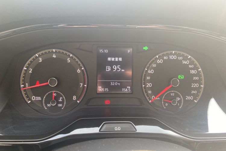 Used Volkswagen Bora 2019 Revised Version 280TSI DSG Elite Edition China VI Standard Odometer Close Up