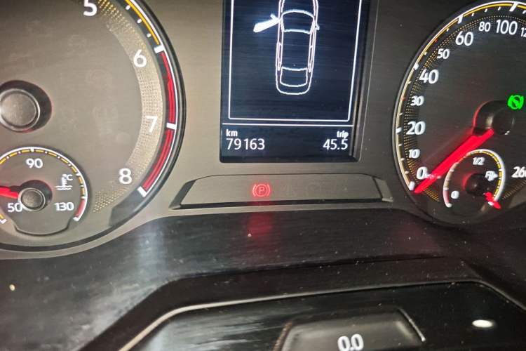 Used Volkswagen Bora 2019 Revised Version 1.5L Automatic Elite Edition China VI Standard Odometer Close Up