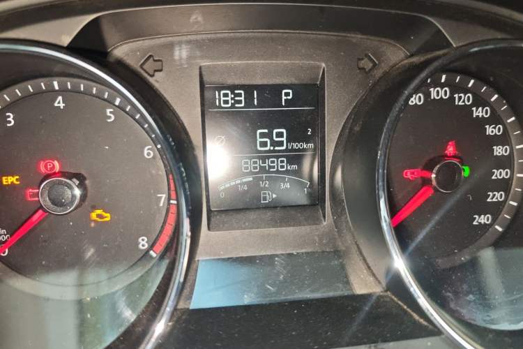 Used Volkswagen Bora 2019 Facelift Bora·Legend 1.5L Automatic Fashion Edition China VI Standard Odometer Close Up