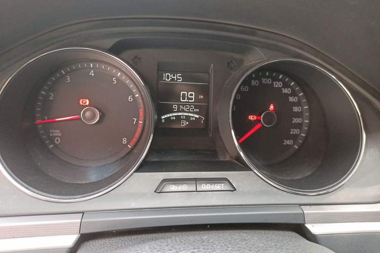 Used Volkswagen Bora 2019 Bora Legend 1.5L Manual Fashion Edition China VI Standard Odometer Close Up