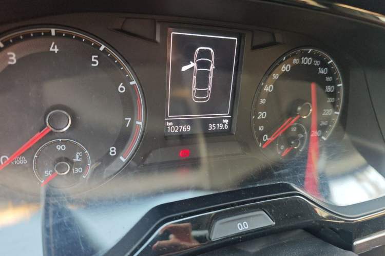 Used Volkswagen Bora 2019 Revised Version 1.5L Automatic Comfort Edition China VI Standard Odometer Close Up