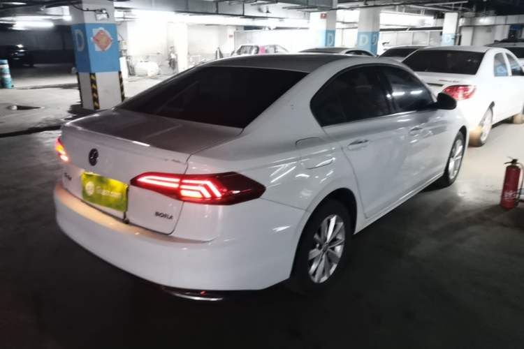 Used Volkswagen Bora 2019 Revised Version 1.5L Automatic Elite Edition China V Standard Rear Right 45 Deg