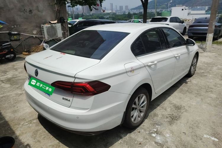 Used Volkswagen Bora 2019 Revised Version 1.5L Automatic Comfort Edition China V Standard Rear Right 45 Deg