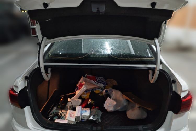 Used Volkswagen Bora 2019 1.5L Automatic Elite Version Trunk