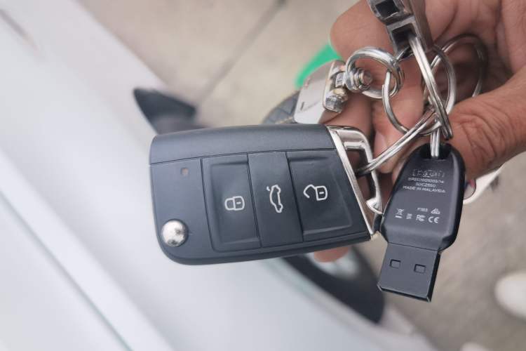 Used Volkswagen Bora 2019 Revised Version 1.5L Automatic Elite Edition China VI Standard Vehicle Key
