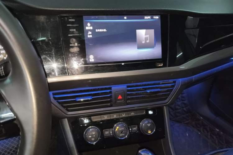 Used Volkswagen Bora 2019 Revised Version 1.5L Automatic Elite Edition China VI Standard Audio And AC Panel