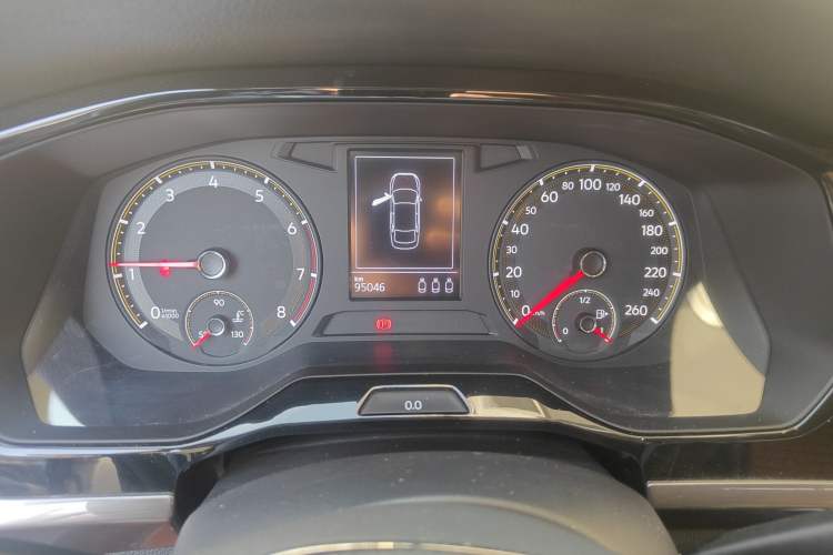 Used Volkswagen Bora 2019 Revised Version 280TSI DSG Elite Edition China VI Standard Odometer Close Up
