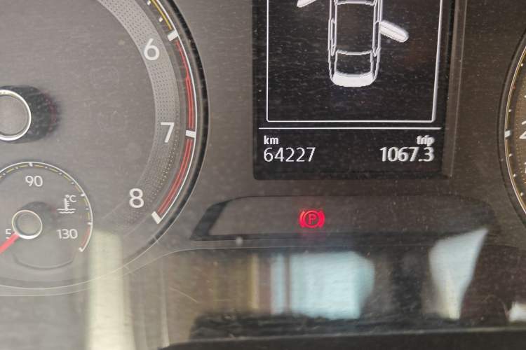 Used Volkswagen Bora 2019 Revised Version 1.5L Automatic Fashionable Style China VI Odometer Close Up