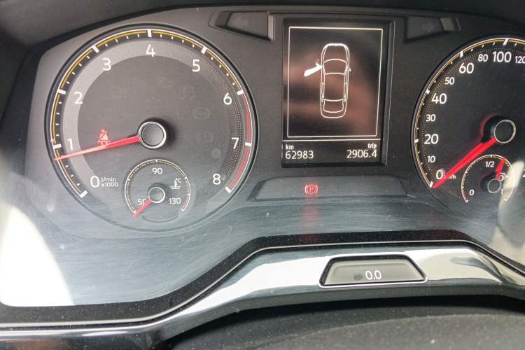 Used Volkswagen Bora 2019 1.5L Manual Fashion Edition Odometer Close Up