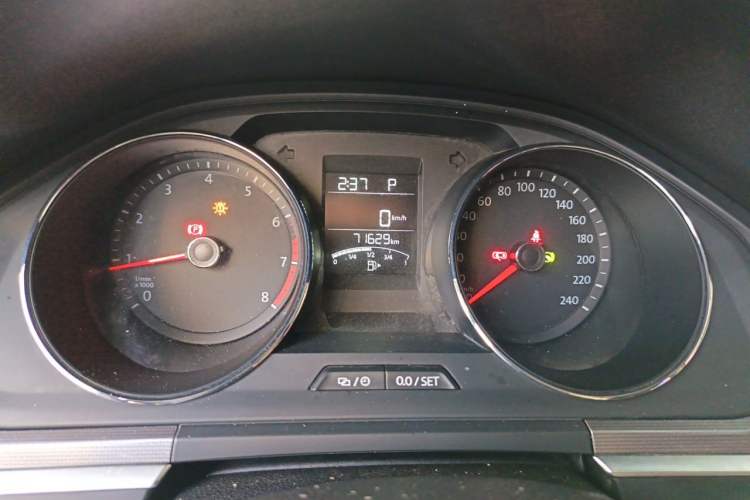 Used Volkswagen Bora 2019 Bora·Legend 1.5L Automatic Leading Model China V Emission Standard Odometer Close Up